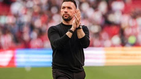Tottenham consider Ajax manager Francesco Farioli, 36, to replace Ange Postecoglou with Fabio Paratici return imminent