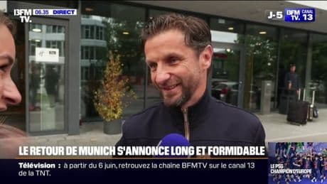 “Direction le Parc des Princes pour la célébration”:  pour les supporters parisiens présents à Munich, la fête est loin d’être terminée