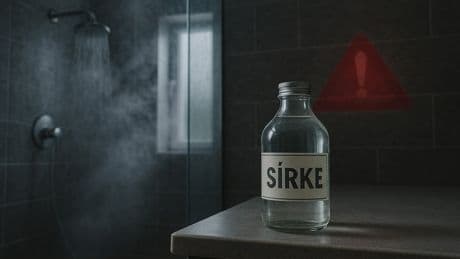 Evlere duşta sirke kullanmaları için acil çağrı yapıldı