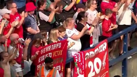 Imposible no emocionarse: el cántico de la afición del Liverpool tras el primer partido sin Diogo Jota