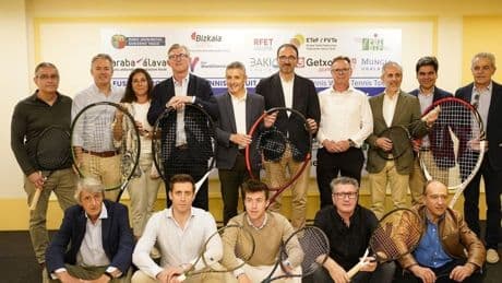 El repóquer del tenis vasco