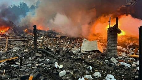 Russischer Drohnen-Terror - Tote und Zerstörung: Schwerer Angriff auf Kiew