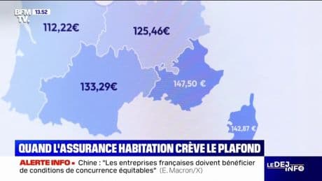 Le prix de l'assurance habitation pourraient tripler ces prochaines années en raison des aléas climatiques