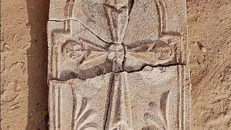 Mysterious cross depicting Christ's crucifixion rewrites the origins of Christianity