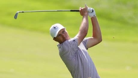 Jordan Spieth groans in agony and forced to pull out of Travelers Championship with injury