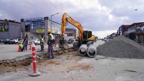 Karacaören Sanayi Sitesi’nin altyapısı yenileniyor