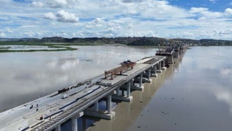 East Africa's new longest bridge that's 1.9 miles long