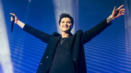 The Script frontman Danny O'Donoghue is 'over the moon' as he marries girlfriend of five-years Anais Niang