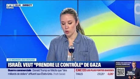 Caroline Loyer : Israël veut "prendre le contrôle" de Gaza - 08/08
