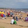 Woman in her 60s dies after getting into trouble in the sea at Skegness beach