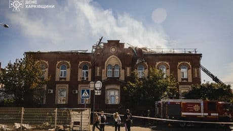 Rusia bombardea una universidad en la ciudad ucraniana de Járkov