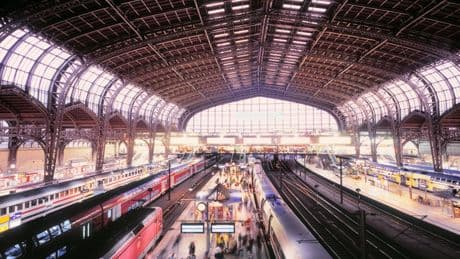 At least twelve people injured after horror knife attack at German train station before woman is arrested