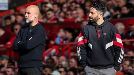 Pep Guardiola and Ruben Amorim transfer battle over target two Man Utd stars love