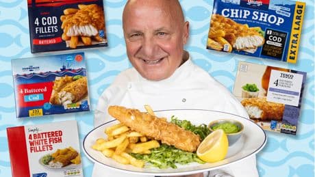 TV’s Aldo Zilli tries all the supermarket cods – the delicious, authentic winner costs just 85p a piece