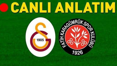 Galatasaray - Fatih Karagümrük Maçı Bein Sports 1 Canlı İzle TOD İzle | Aslan, 3 puan peşinde