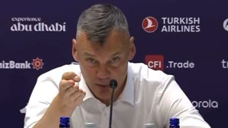 Jasikevicius es muy del Barça y así lo demuestra: "No te deberían haber dejado entrar a la rueda de prensa"