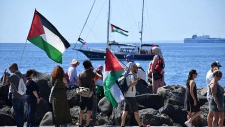 Se acerca a Gaza el Madleen, un velero de la Flotilla de la Libertad con ayuda humanitaria