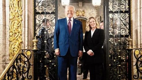 Treffen mit Trump: Giorgia Meloni besucht den US-Präsidenten und bringt ein Versprechen mit