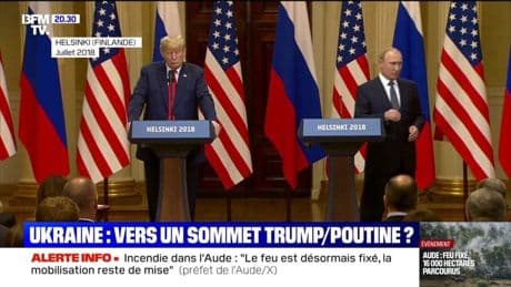 Sept ans après leur dernière rencontre, Vladimir Poutine et Donald Trump vont de nouveau s'entretenir