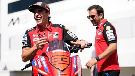 Ducati, una alfombra roja para la reconquista de Marc Márquez