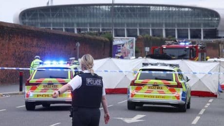 Biker dies as air ambulance lands at Costco car park