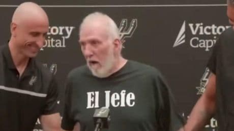 Popovich: "Ya no soy entrenador, ahora llamadme... el jefe"