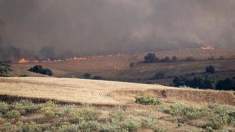 Los vídeos más impactantes del incendio en Méntrida