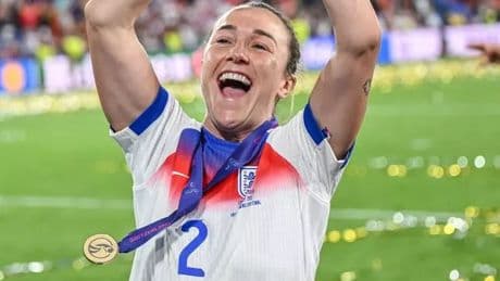 People are just realising Lucy Bronze's middle name after playing Euro 2025 with fractured leg