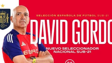 David Gordo, nuevo seleccionador Sub-21