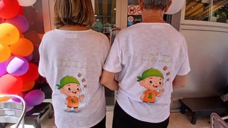 “Quería aportar mi granito de arena para mi nieto y para todos los niños con cáncer”