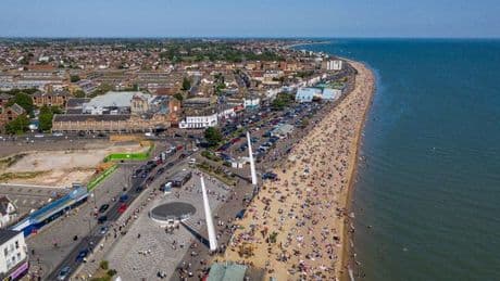 Popular coastal city where you're guaranteed to get the most sun in England