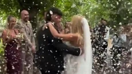 Ex On the Beach's Helen Briggs and Chet Johnson marry two weeks after shock engagement