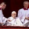 Pope wishes worshippers Happy Easter after serious illness