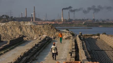 A study finds stacking bricks differently could help this country fight air pollution