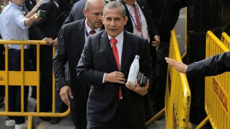 Quince años de cárcel para el ex presidente peruano Ollanta Humala por lavado de dinero