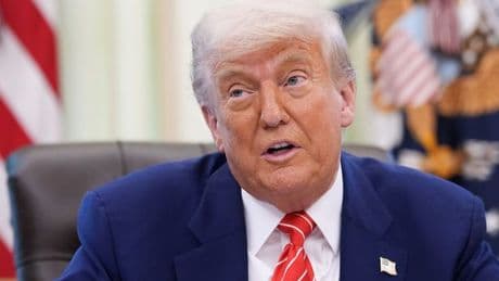 Donald Trump's astonishing seven-word comeback when grilled about Elon Musk spat