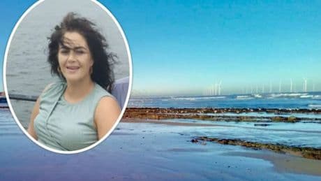 Hero mum who can't swim jumped into freezing sea water to save drowning child