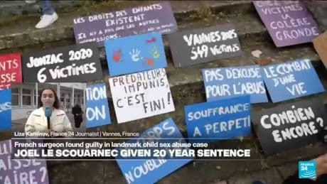 French court sentences pedophile surgeon to 20 years in jail