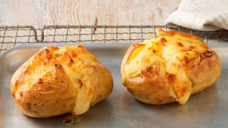 Make a 'perfectly fluffy' jacket potato in the microwave in just 10 minutes