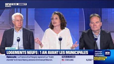 Logements neufs: les permis de construire sont en chute libre, 1 an avant les élections municipales