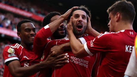 Premier League : au bout du suspense, Liverpool remporte le choc face à Arsenal et prend les rênes au classement