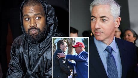 Kanye West and Bill Ackman are rooting for Trump and Musk to get back together