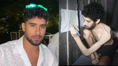 Extremadamente delgado y en un túnel de un metro de ancho: Hamás difunde un vídeo del rehén Evyatar David, secuestrado durante los ataques del 7-O