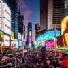 VIDÉO. PSG - Chelsea. Les Parisiens envahissent Time Square avant la finale du Mondial des clubs