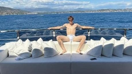 Cruz Beckham 'steals' his dad's tiny white trunks and family have epic response