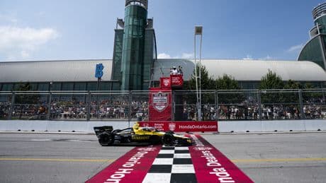 Reigning champion Colton Herta takes pole at Ontario Honda Dealers Indy Toronto