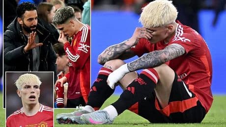 Three Premier League clubs are 'very keen' on Alejandro Garnacho... as he and Man United agree star 'WILL leave this summer' after spat with Ruben Amorim