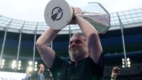 Ex-Celtic boss Postecoglou finds future talk ‘weird’ after Spurs’ trophy glory