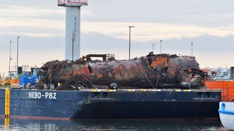 U16 aus Nordsee geborgen - Dieser Haufen Schrott war mal ein Kaiser-U-Boot