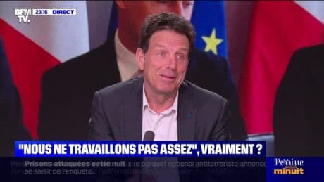 Situation économique de la France: "On est les plus mauvais en Europe", affirme Geoffroy Roux de Bézieux, ancien patron du Medef